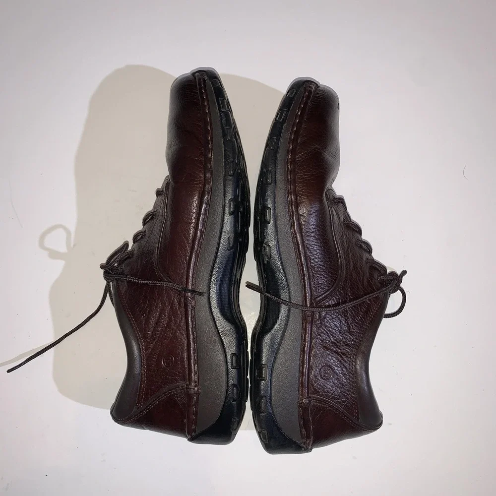 Red Wing 6704 Shoes Mens 12 Brown Leather Aluminum Toe Lace Up Work Comfort